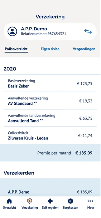 Zilveren Kruis App